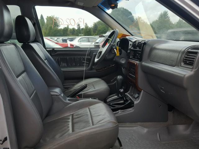 4S6DM58W214402739 - 2001 HONDA PASSPORT E SILVER photo 5