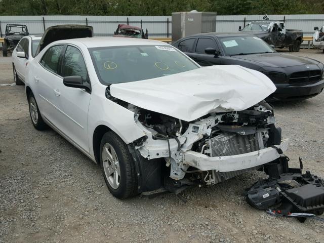 1G11B5SA6DF215377 - 2013 CHEVROLET MALIBU LS WHITE photo 1