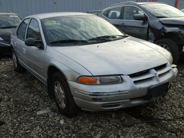 1B3EJ46X6YN199246 - 2000 DODGE STRATUS SE SILVER photo 1