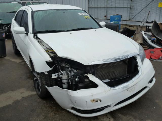 1C3CCBCG9DN524558 - 2013 CHRYSLER 200 LIMITE WHITE photo 1