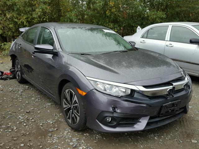 2HGFC1F72GH656560 - 2016 HONDA CIVIC EXL Gümüş foto 1
