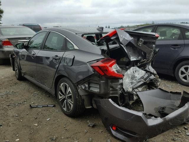 2HGFC1F72GH656560 - 2016 HONDA CIVIC EXL Gümüş foto 3