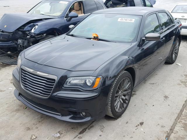 2C3CCADG1DH727395 - 2013 CHRYSLER 300C VARVA BLACK photo 2