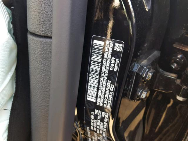 ZACCJBAB8JPH36332 - 2018 JEEP RENEGADE S BLACK photo 10