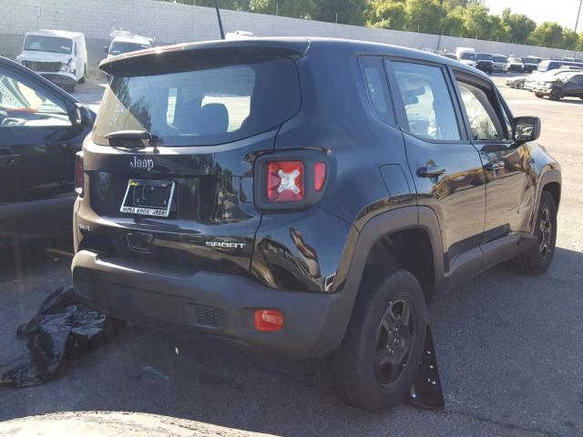 ZACCJBAB8JPH36332 - 2018 JEEP RENEGADE S BLACK photo 4