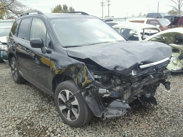 JF2SJAJC6HH420493 - 2017 SUBARU FORESTER 2 BLACK photo 1