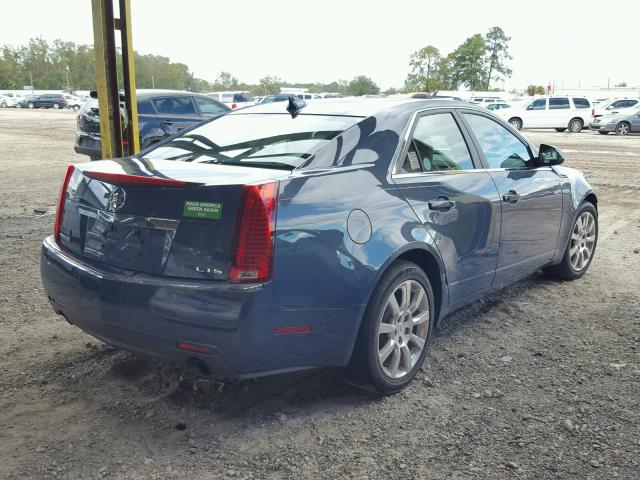 1G6DV57V790146719 - 2009 CADILLAC CTS HI FEA BLUE photo 4