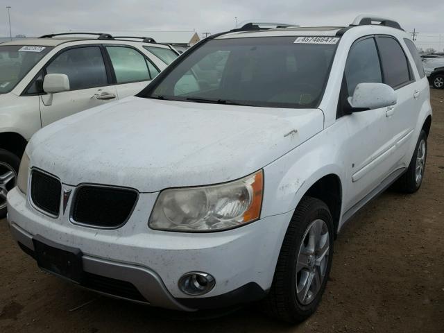 2CKDL33F086000831 - 2008 PONTIAC TORRENT WHITE photo 2