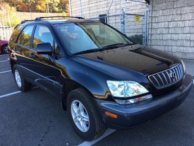 JTJHF10U310230950 - 2001 LEXUS RX BLACK photo 10