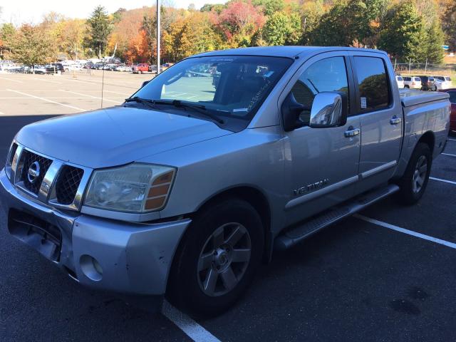 1N6BA07A05N571306 - 2005 NISSAN TITAN SILVER photo 2