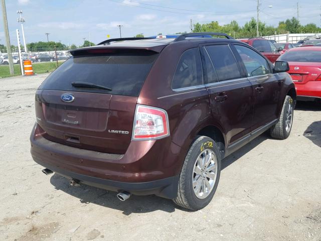 2FMDK3KC9ABA77921 - 2010 FORD EDGE LIMIT BROWN photo 4