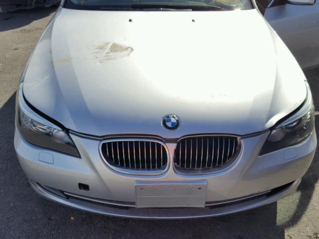 WBANW13578CZ71814 - 2008 BMW 535 I SILVER photo 7