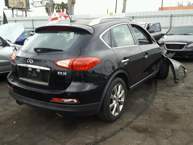 JN1AJ0HP8BM801891 - 2011 INFINITI EX35 BASE BLACK photo 4