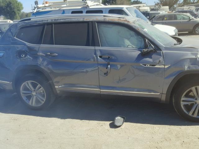 1V2RR2CA7JC562876 - 2018 VOLKSWAGEN ATLAS SEL Boz foto 9