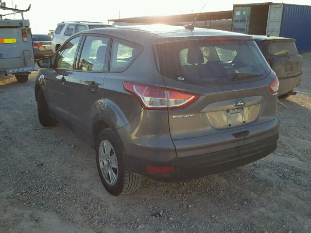 1FMCU0F77EUB61124 - 2014 FORD ESCAPE S SILVER photo 3