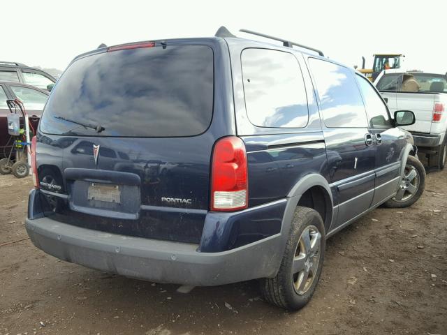 1GMDV33L85D196906 - 2005 PONTIAC MONTANA SV BLUE photo 4