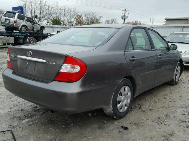 4T1BE32K14U793426 - 2004 TOYOTA CAMRY TAN photo 4