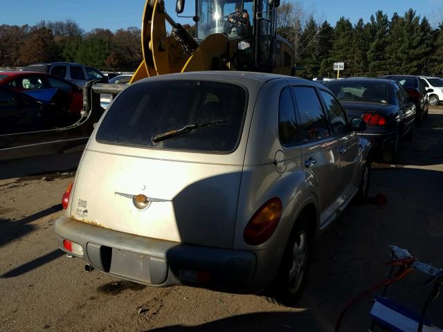 3C4FY58B52T317090 - 2002 CHRYSLER PT CRUISER GOLD photo 4