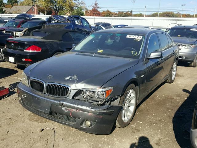 WBAHN83506DT26440 - 2006 BMW 750 LI GRAY photo 2