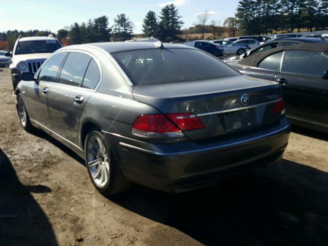 WBAHN83506DT26440 - 2006 BMW 750 LI GRAY photo 3