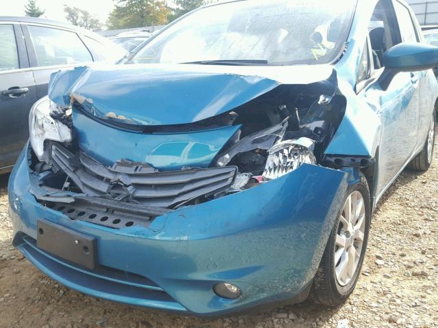 3N1CE2CP1FL442450 - 2015 NISSAN VERSA NOTE BLUE photo 9