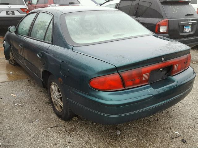 2G4WB55K411241069 - 2001 BUICK REGAL LS GREEN photo 3