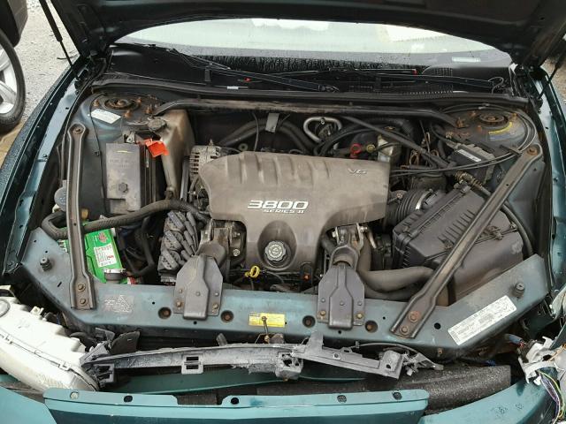 2G4WB55K411241069 - 2001 BUICK REGAL LS GREEN photo 7