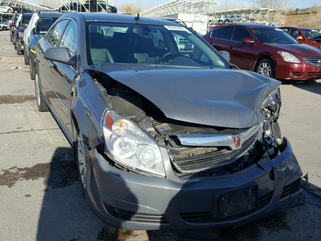 1G8ZV57738F128731 - 2008 SATURN AURA XR GRAY photo 1