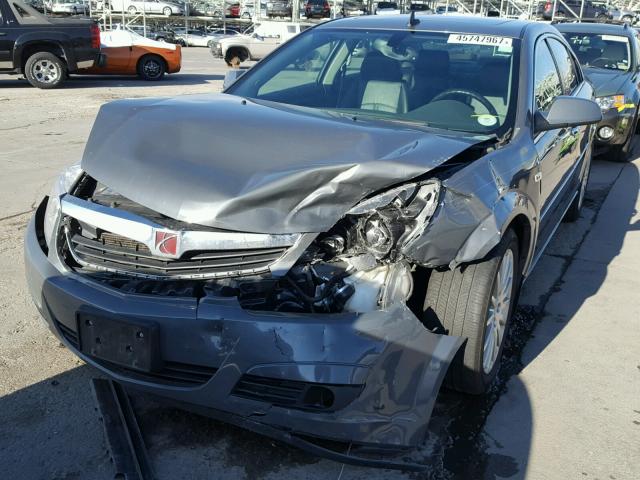 1G8ZV57738F128731 - 2008 SATURN AURA XR GRAY photo 2