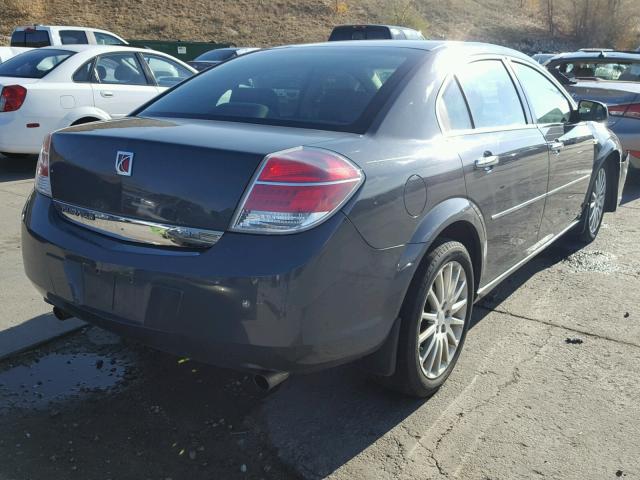 1G8ZV57738F128731 - 2008 SATURN AURA XR GRAY photo 4