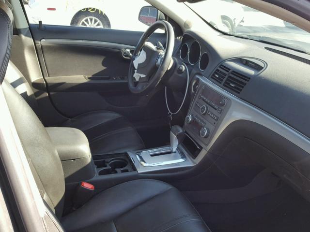 1G8ZV57738F128731 - 2008 SATURN AURA XR GRAY photo 5