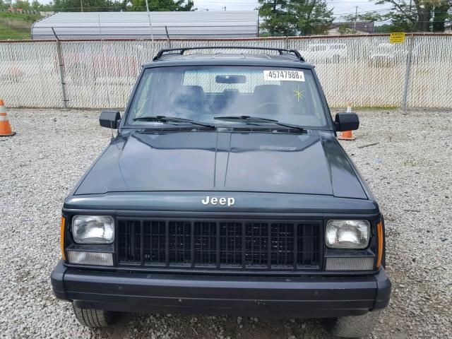 1J4FJ68S5RL186558 - 1994 JEEP CHEROKEE S GREEN photo 9