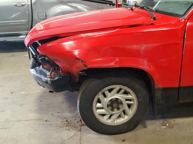 1B7FL23X5NS564941 - 1992 DODGE DAKOTA RED photo 9