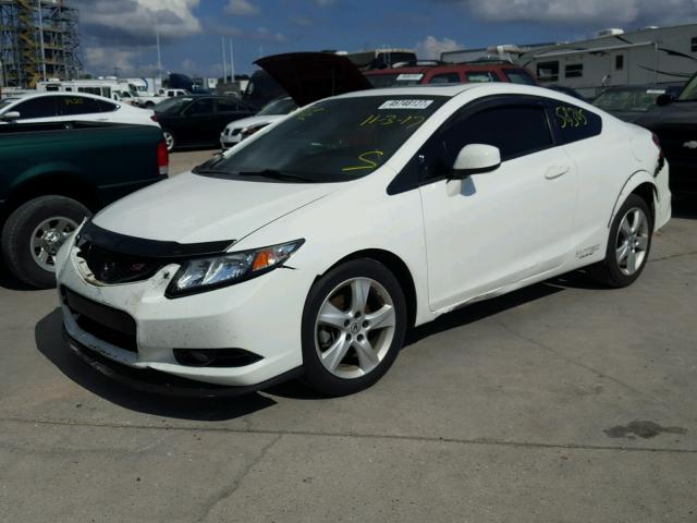 2HGFG4A57DH705758 - 2013 HONDA CIVIC SI WHITE photo 2