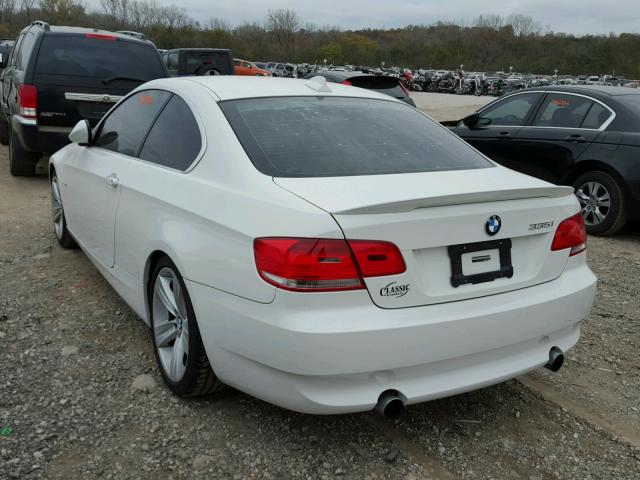 WBAWB73518P044125 - 2008 BMW 335 I WHITE photo 3