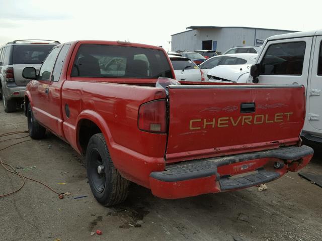 1GCCS1947Y8104579 - 2000 CHEVROLET S TRUCK S1 RED photo 3