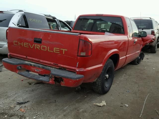 1GCCS1947Y8104579 - 2000 CHEVROLET S TRUCK S1 RED photo 4