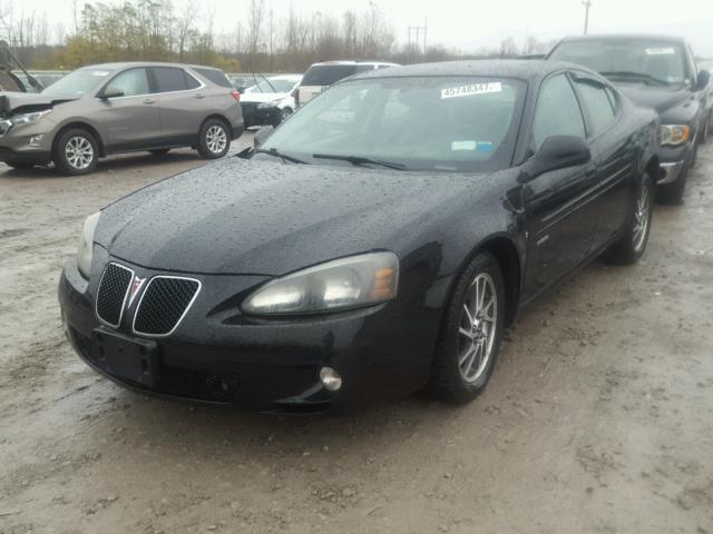 2G2WC58C171227360 - 2007 PONTIAC GRAND PRIX BLACK photo 2