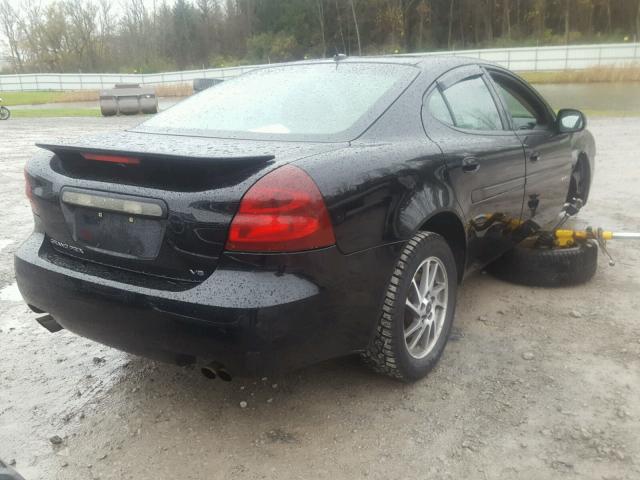 2G2WC58C171227360 - 2007 PONTIAC GRAND PRIX BLACK photo 4