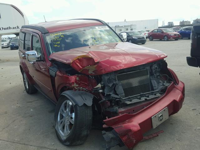 1D8GT28K88W137284 - 2008 DODGE NITRO RED photo 1