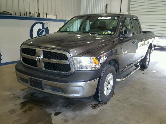 1C6RR6FG3ES458350 - 2014 RAM 1500 ST GRAY photo 2