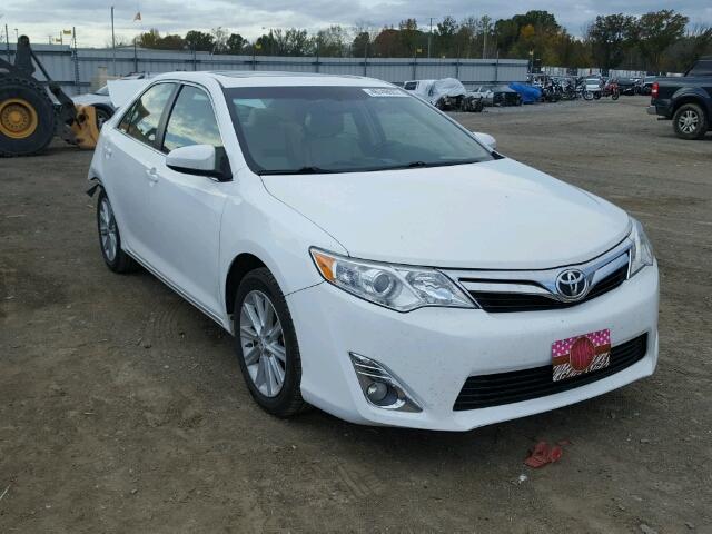 4T4BF1FK0CR225412 - 2012 TOYOTA CAMRY BASE WHITE photo 1