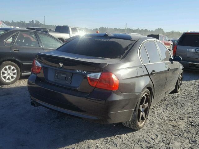 WBAVB33516KS35073 - 2006 BMW 330 I BLACK photo 4