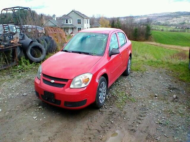 1G1AS58H997110516 - 2009 CHEVROLET COBALT LS RED photo 2