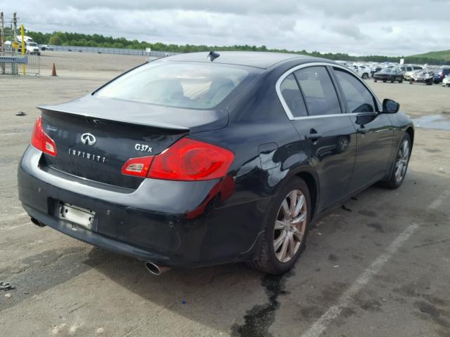 JN1CV6AR4BM406375 - 2011 INFINITI G37 BLACK photo 4