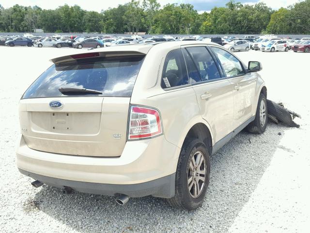 2FMDK48C97BB65597 - 2007 FORD EDGE SEL GOLD photo 4