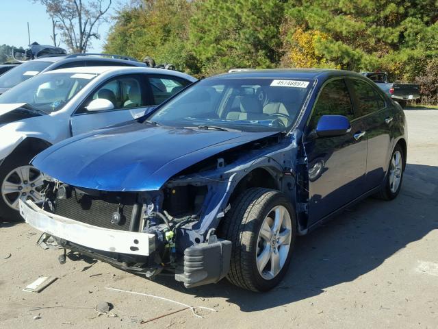 JH4CU26639C034100 - 2009 ACURA TSX BLUE photo 2