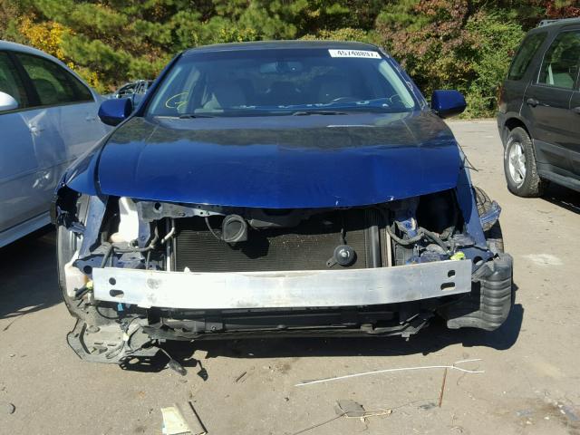 JH4CU26639C034100 - 2009 ACURA TSX BLUE photo 9