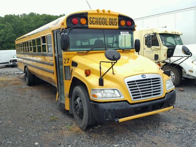 1BAKGCPA6AF270296 - 2010 BLUE BIRD SCHOOL BUS YELLOW photo 1