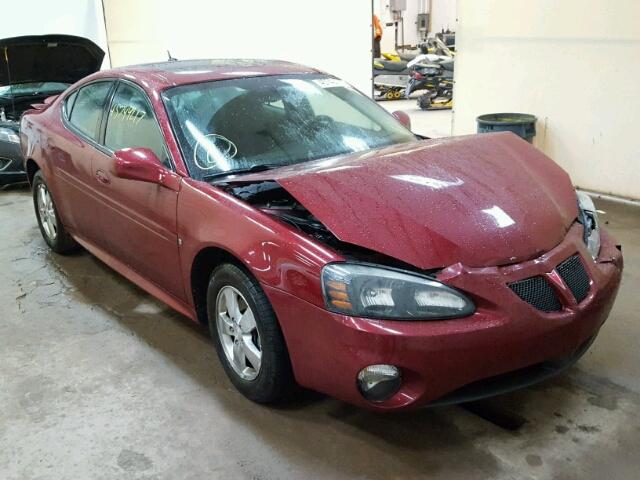 2G2WP552X71172729 - 2007 PONTIAC GRAND PRIX RED photo 1